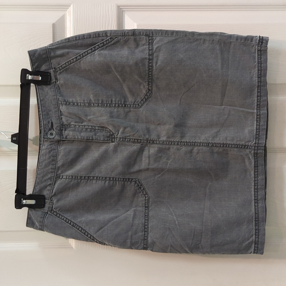Sonoma Women's Gray Chino Pencil Skirt Size 8